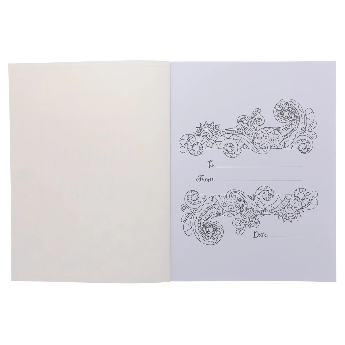 The Psalms in Color Painted Floral Coloring Book (Paperback) - Image 3