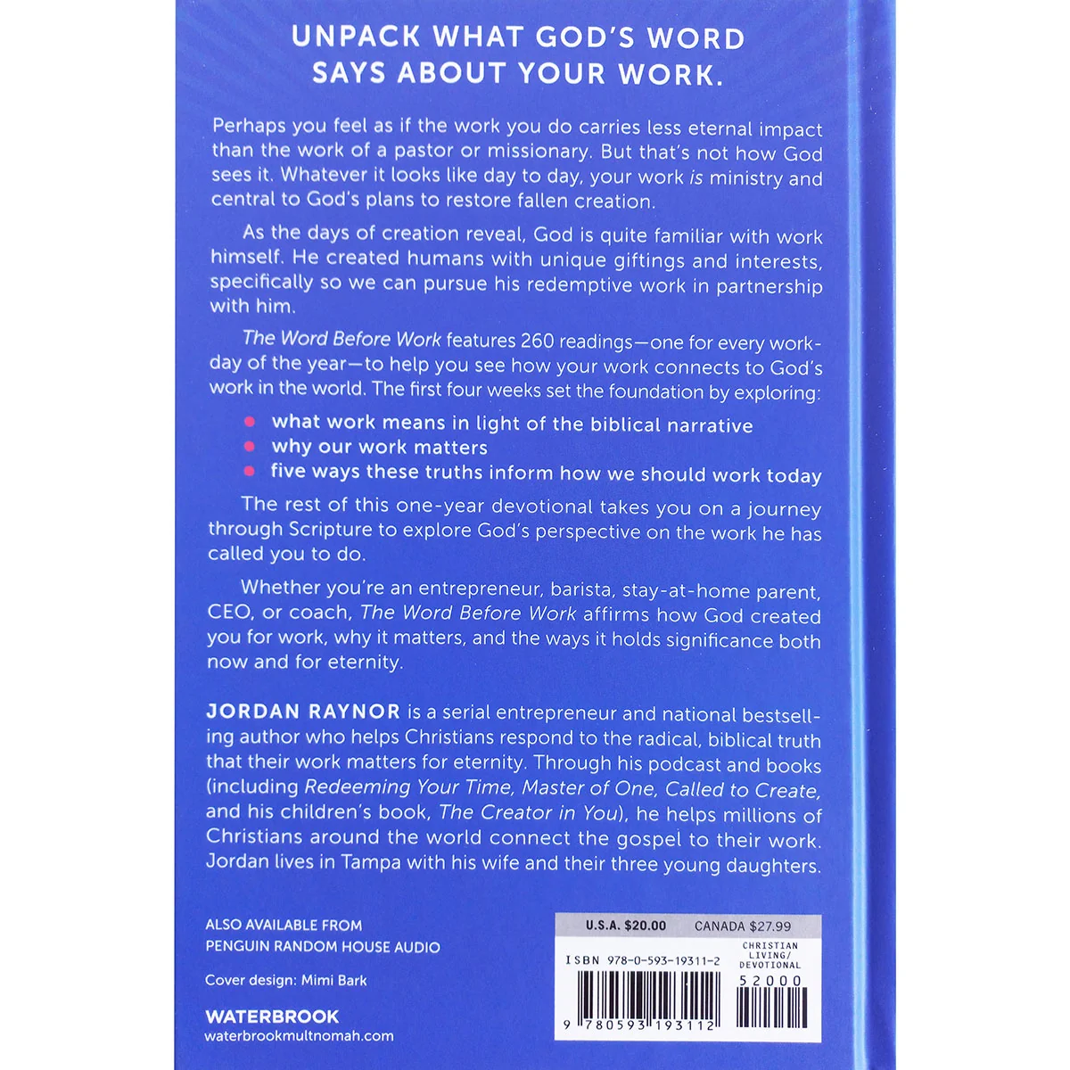 The Word Before Work: Monday-Through-Friday Devotional - Image 2