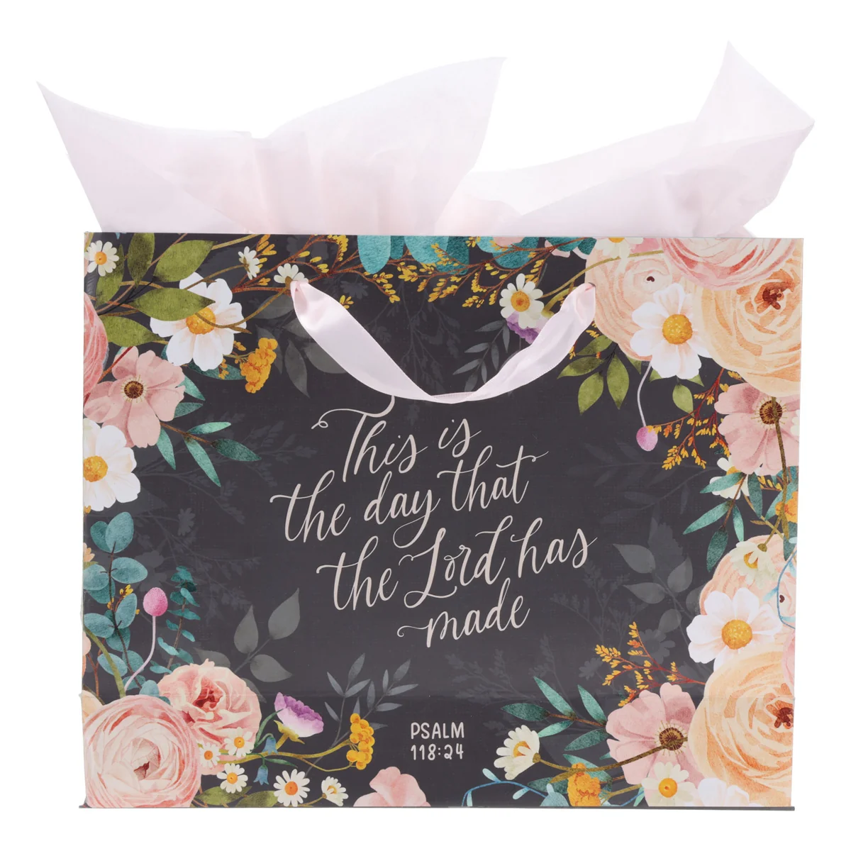 This Is the Day That the Lord Has Made Large Landscape Gift Bag with Gift Tag - Image 2