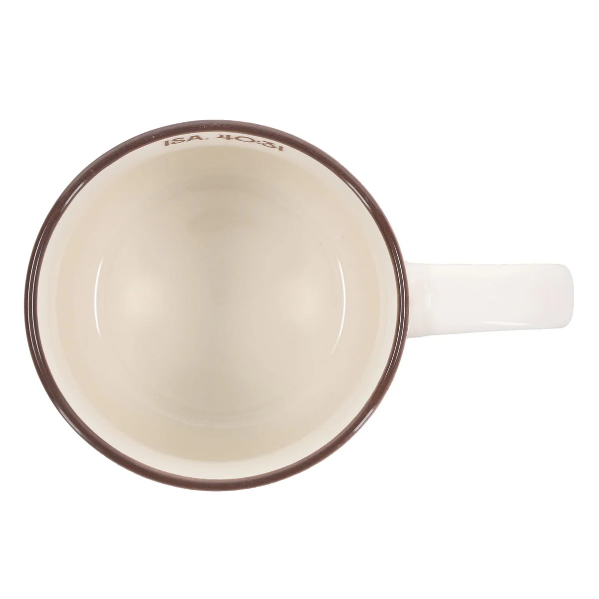 Those Who Trust in the Lord Floral Ceramic Mug - Image 3