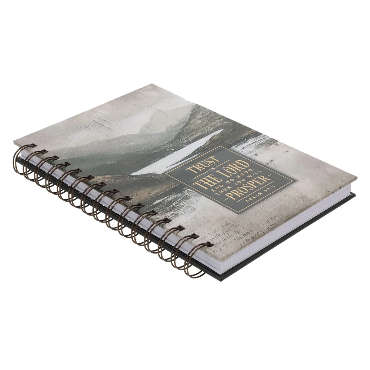 Trust in the Lord and do Good Hardcover Wirebound Journal - Image 3