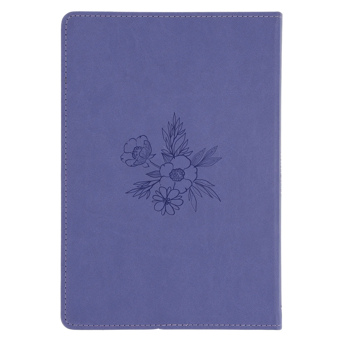 Trust in the Lord with All Your Heart Purple Faux Leather Journal - Image 2