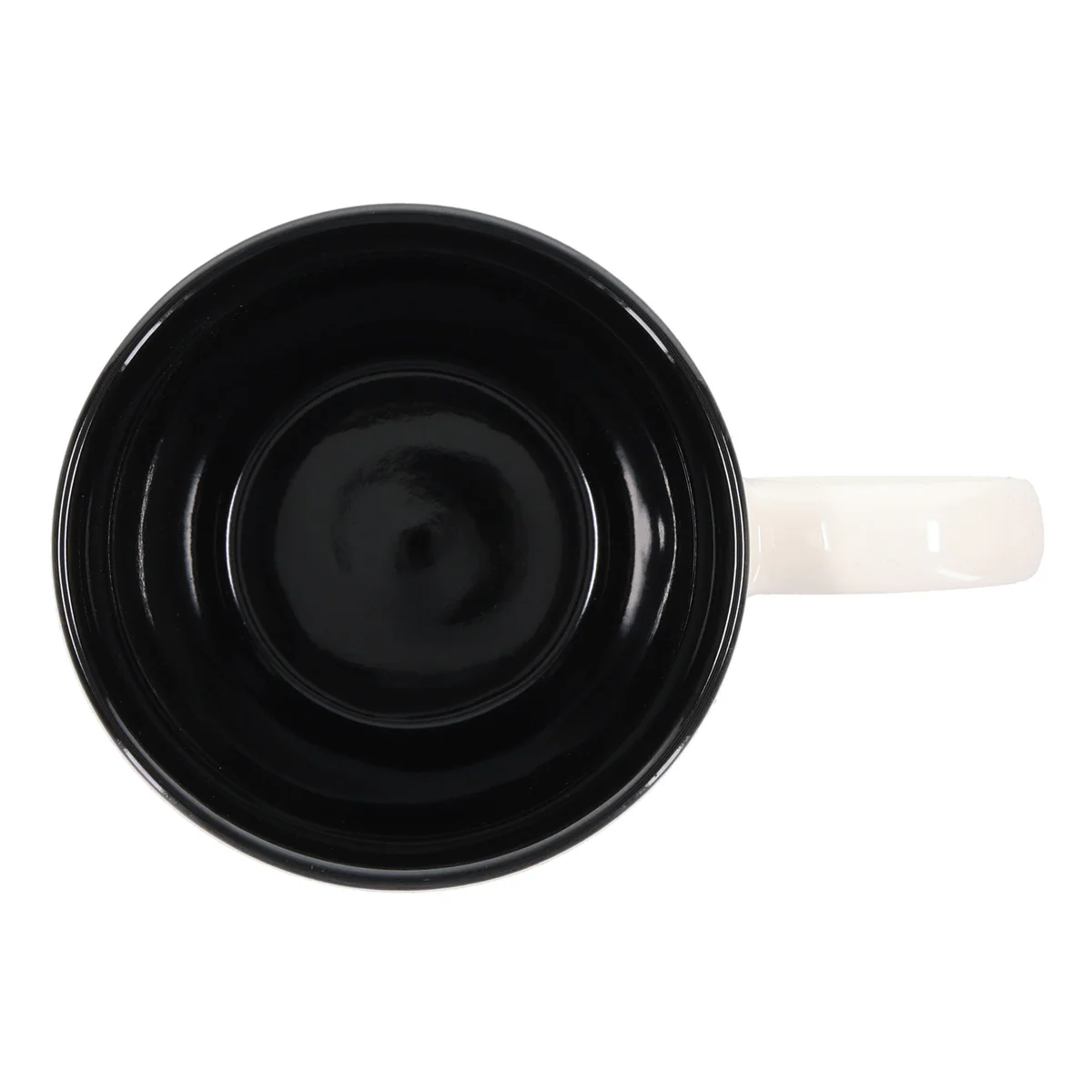 Trust the Lord and His Mighty Power Ceramic Mug with Black Interior - Image 3