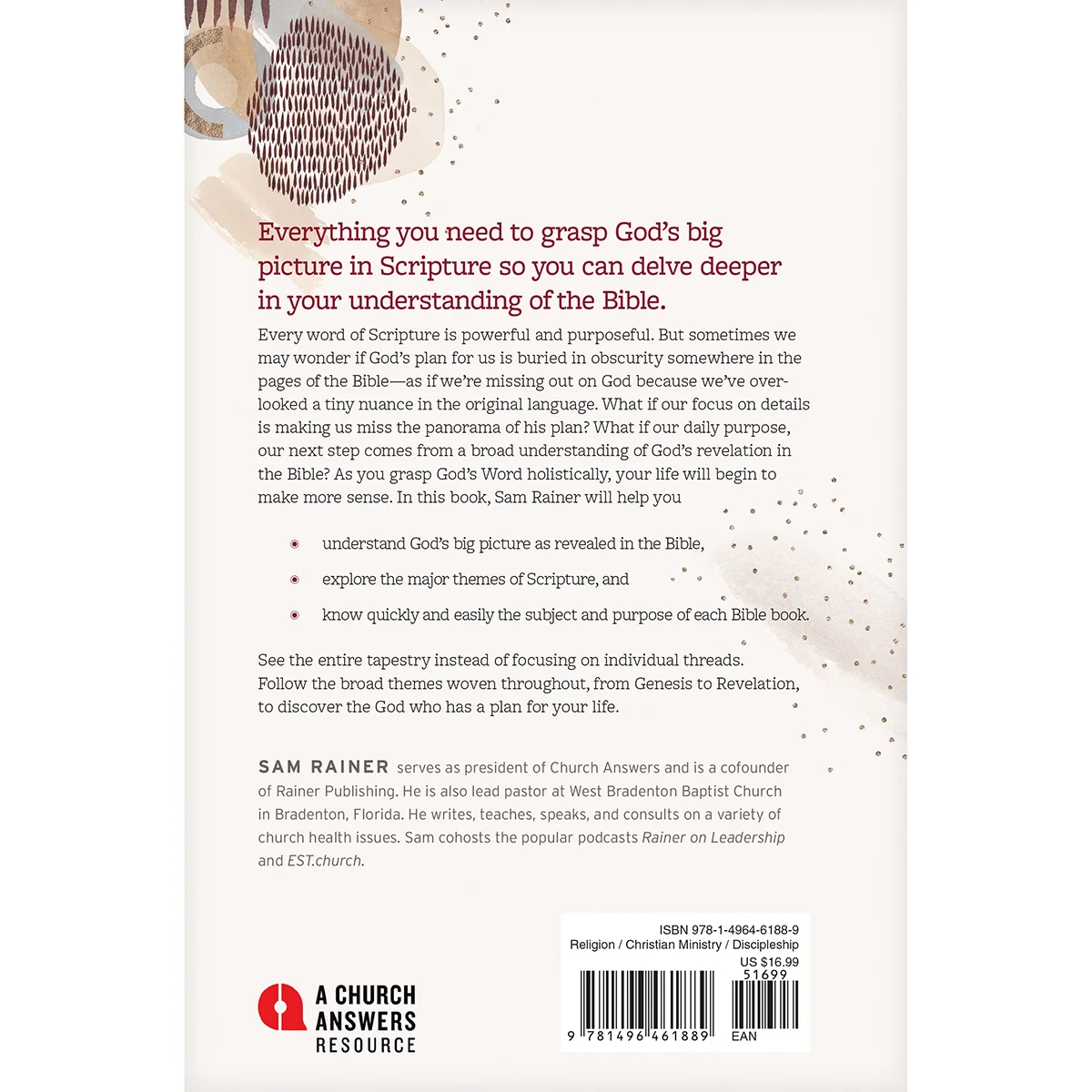 Understanding The Bible As A Whole (Church Answers Resources)(Hardcover) - Image 2