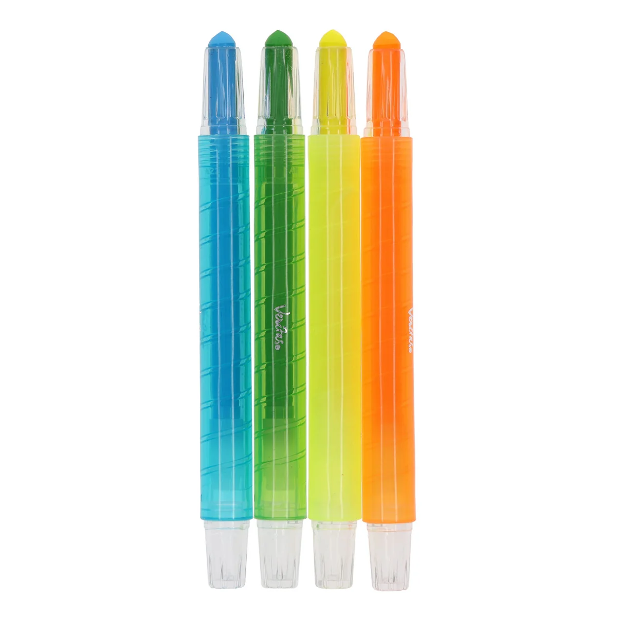 Veritas Crayon-Type Twist-Up Four-Piece Highlighter Set - Image 3