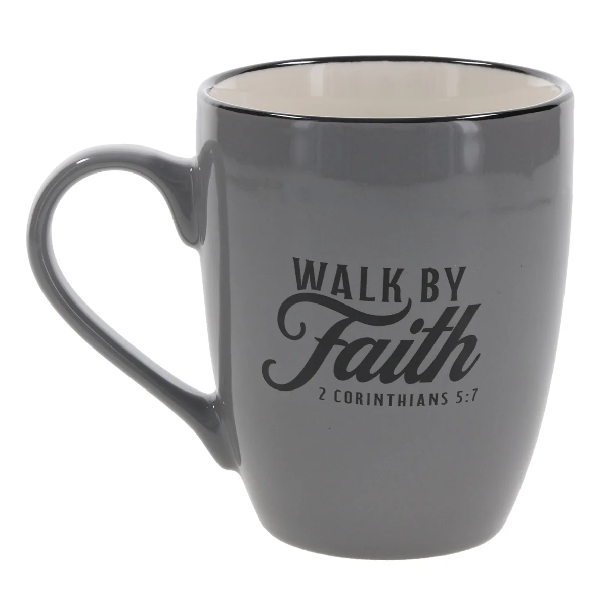 Walk by Faith Ceramic Mug - Image 2