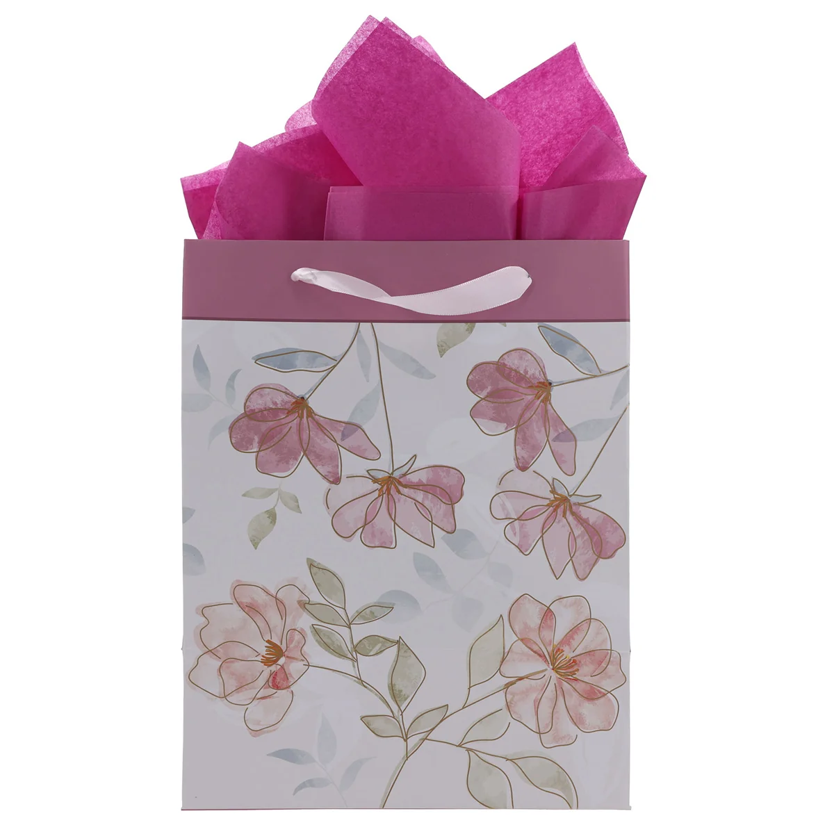 Walk by Faith Portrait Gift Bag with Gift Tag - Image 2