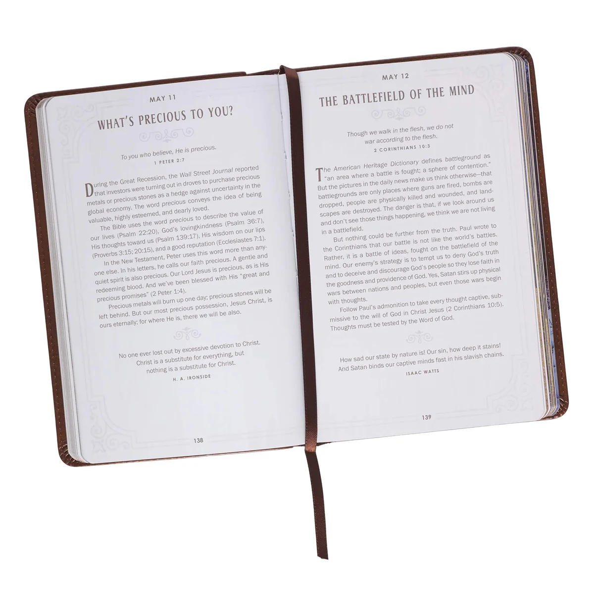 Walking With God: 365 Daily Devotions (Faux Leather) - Image 5