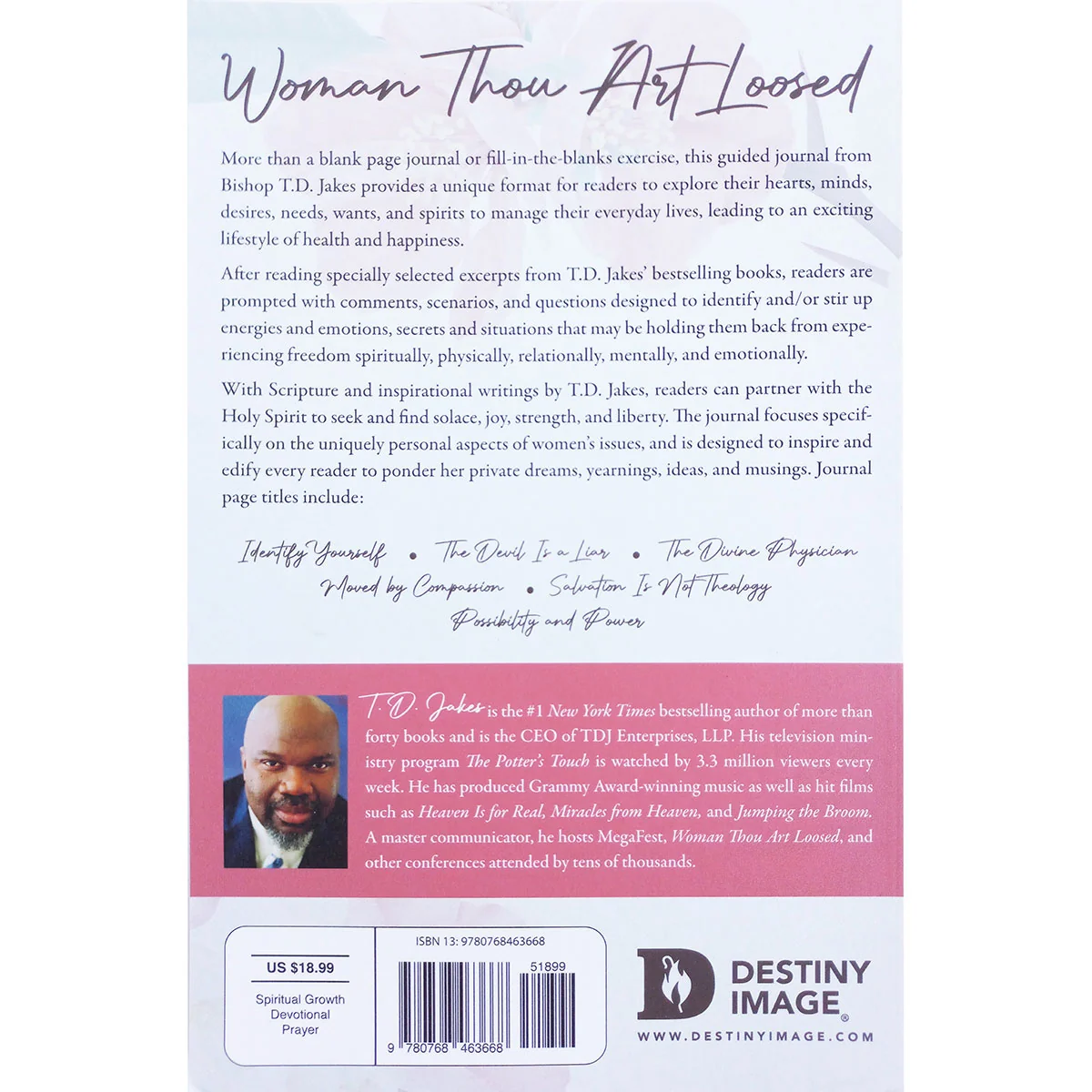 Woman Thou Art Loosed: A Guided Journal For Healing & Wholeness (Paperback) - Image 2