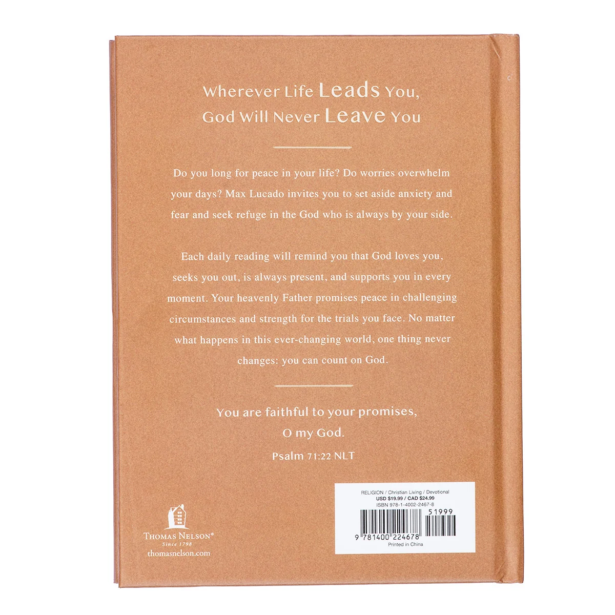 You Can Count On God: 365 Devotions (Hardcover) - Image 2