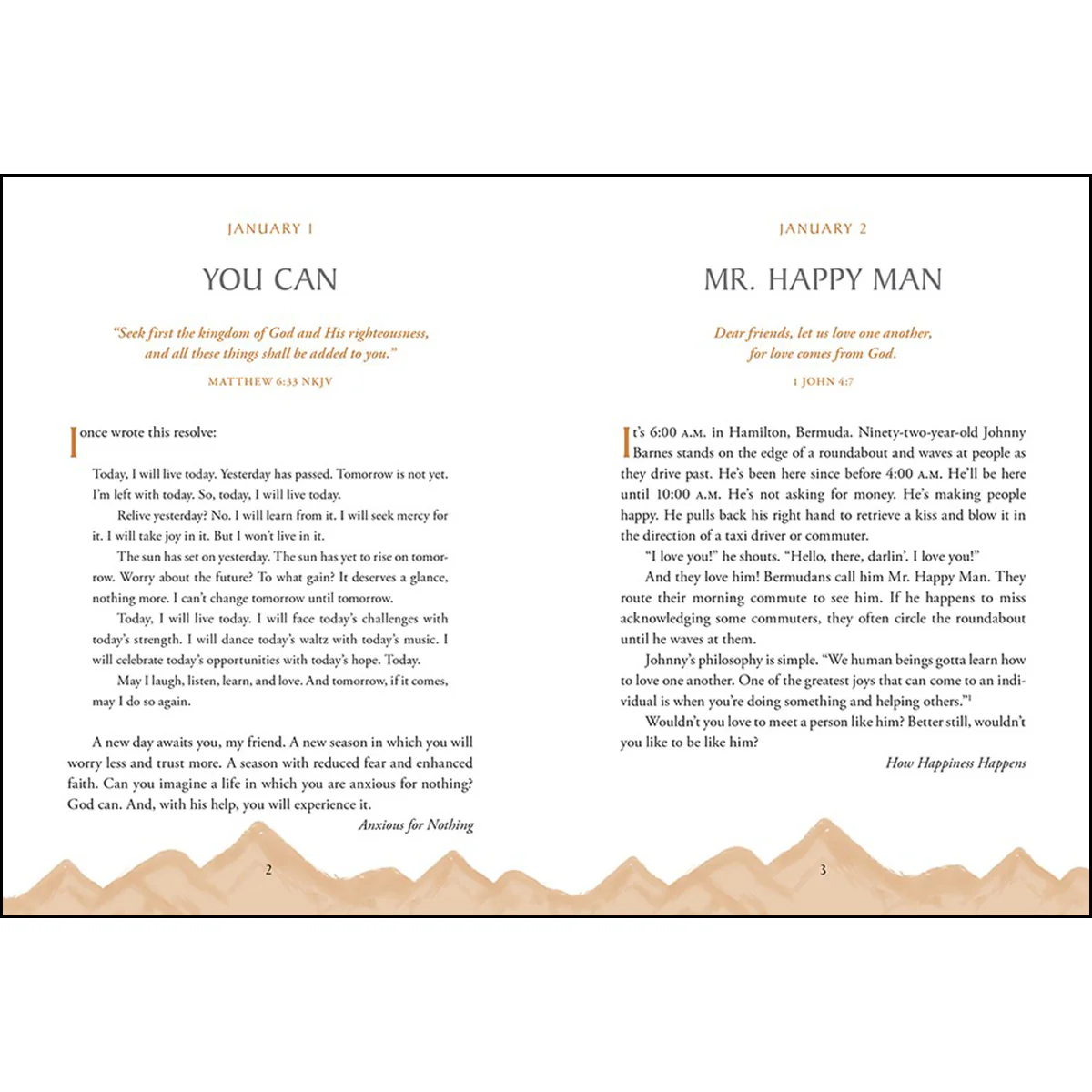 You Can Count On God: 365 Devotions (Hardcover) - Image 3